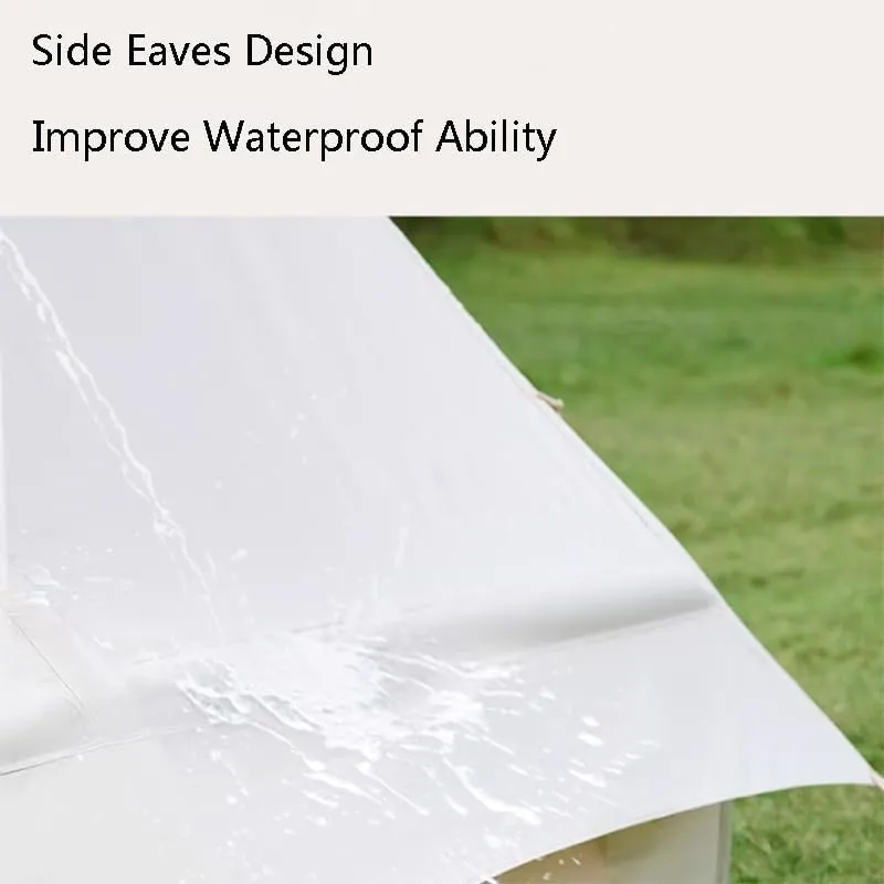 AvimYa Outdoor Inflatable Tent, Wild Camping, Rainproof Overnight Tent, Integrated Air Column, Easy to Set Up, with Chimney Opening