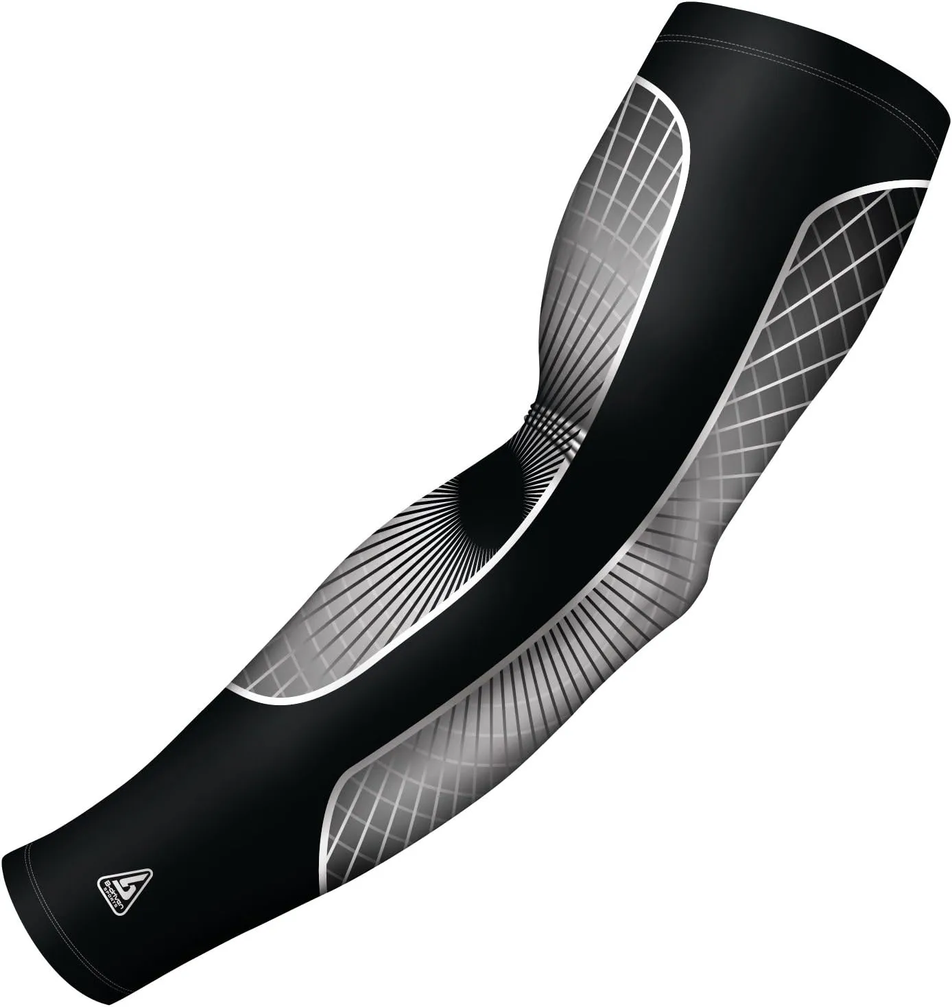 B-Driven Sports Pro-Fit Compression Arm Sleeve for Baseball, Football and Athletic - For Men, Women, Youth, Kids - 42 Colors