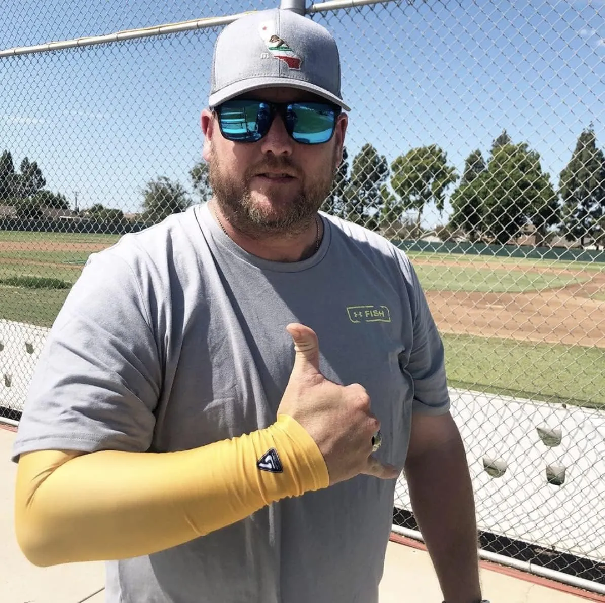 B-Driven Sports Pro-Fit Compression Arm Sleeve for Baseball, Football and Athletic - For Men, Women, Youth, Kids - 42 Colors