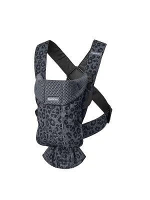 BabyBjörn Baby Carrier Mini, 3D mesh, Anthracite/Leopard