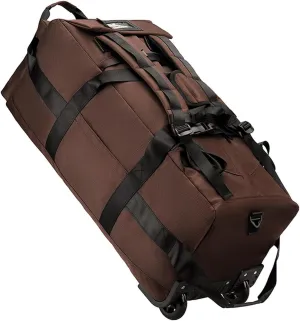 Bag Bag with Luggage Wheels, Brown