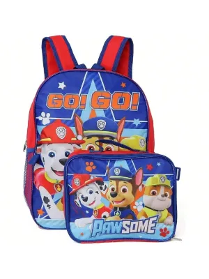 BagForLove - Adventure Awaits 16 Inch Backpack With Matching Lunchbox