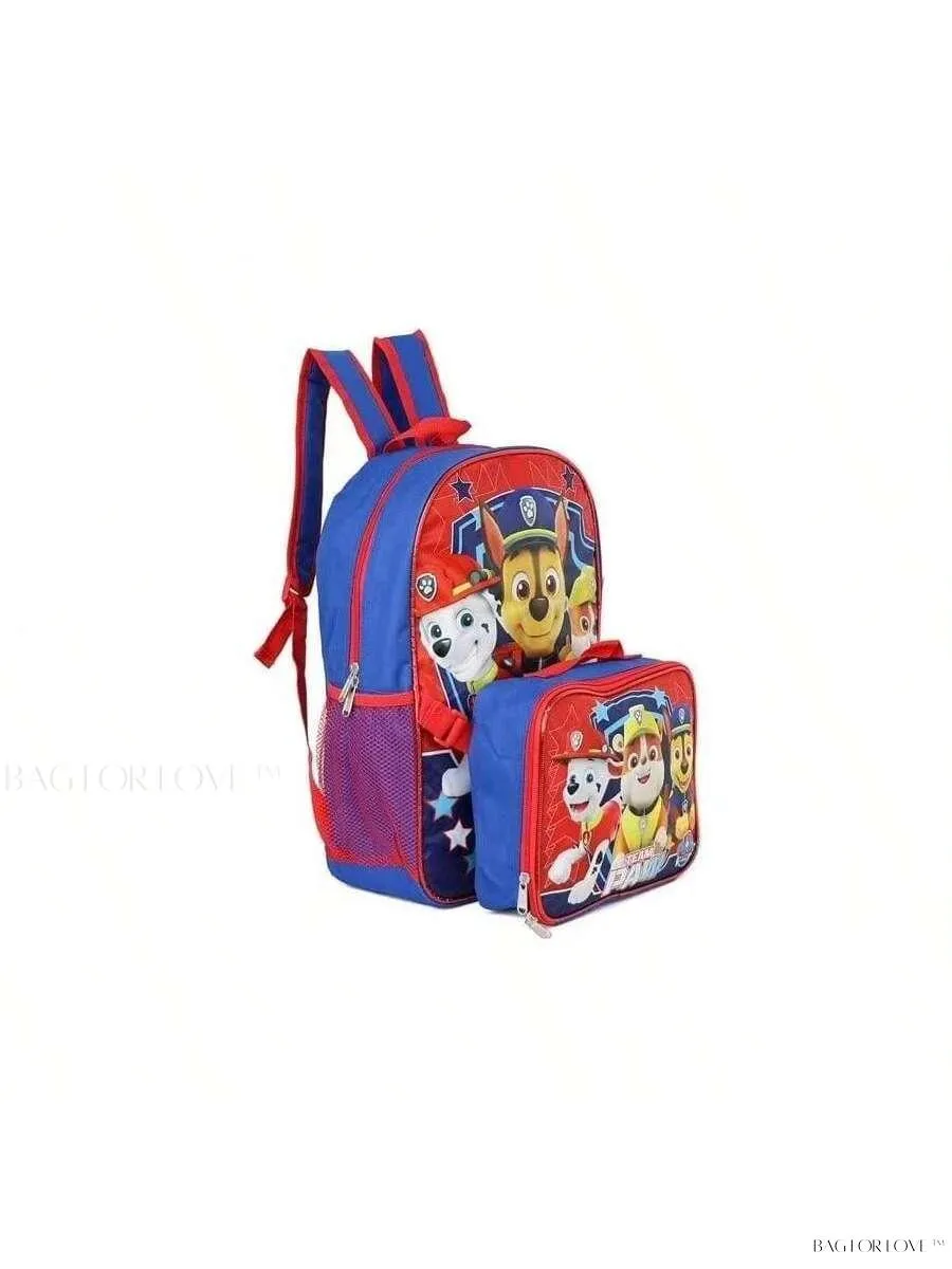 BagForLove - Adventure Awaits 16 Inch Backpack With Matching Lunchbox
