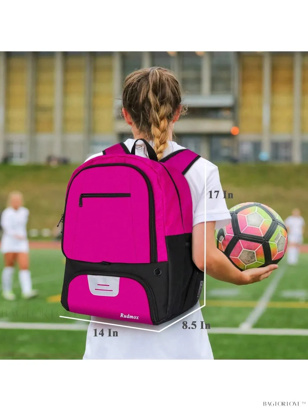 BagForLove - Athletic Travel Bag with Ball Compartment and Sleeve