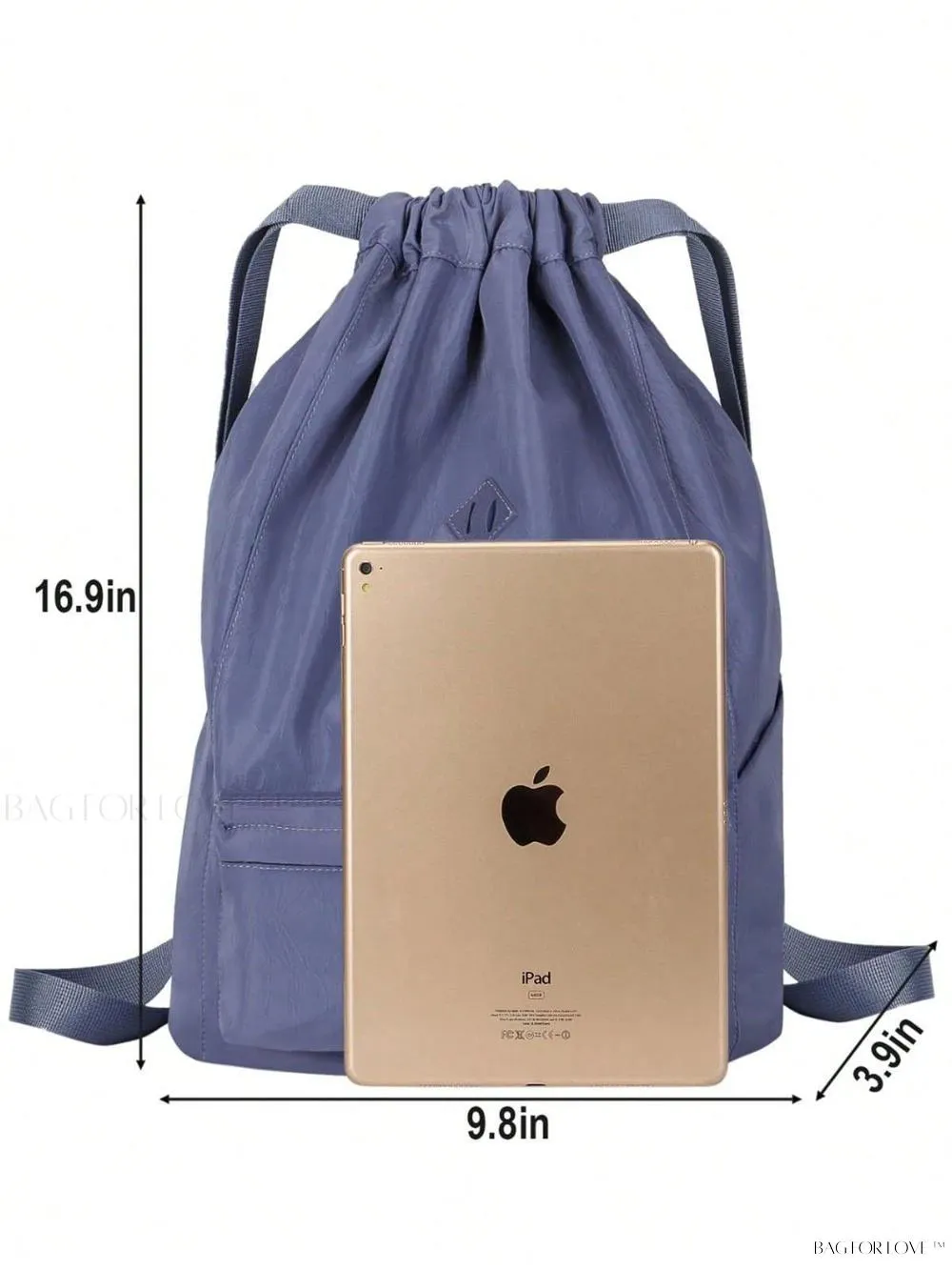 BagForLove - Drawstring Cinch Backpack Perfect for Gym or Travel