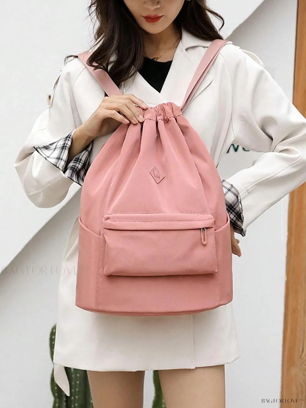 BagForLove - Drawstring Cinch Backpack Perfect for Gym or Travel