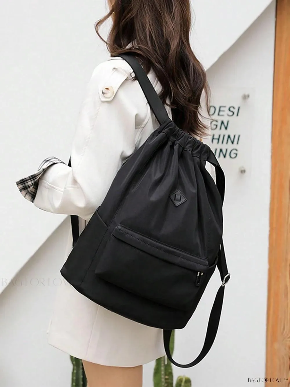 BagForLove - Drawstring Cinch Backpack Perfect for Gym or Travel