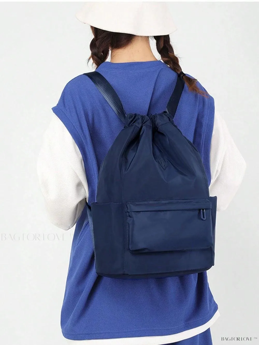 BagForLove - Drawstring Cinch Backpack Perfect for Gym or Travel
