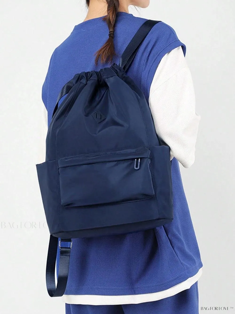 BagForLove - Drawstring Cinch Backpack Perfect for Gym or Travel