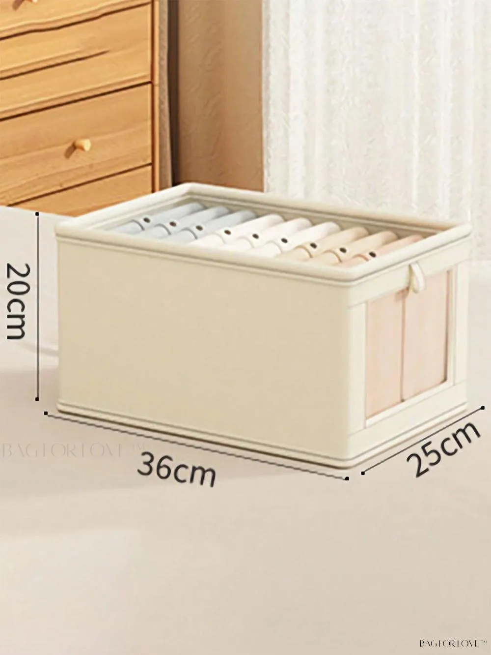 BagForLove - Large Capacity Non-Woven Clothes Packaging Box for Home Use