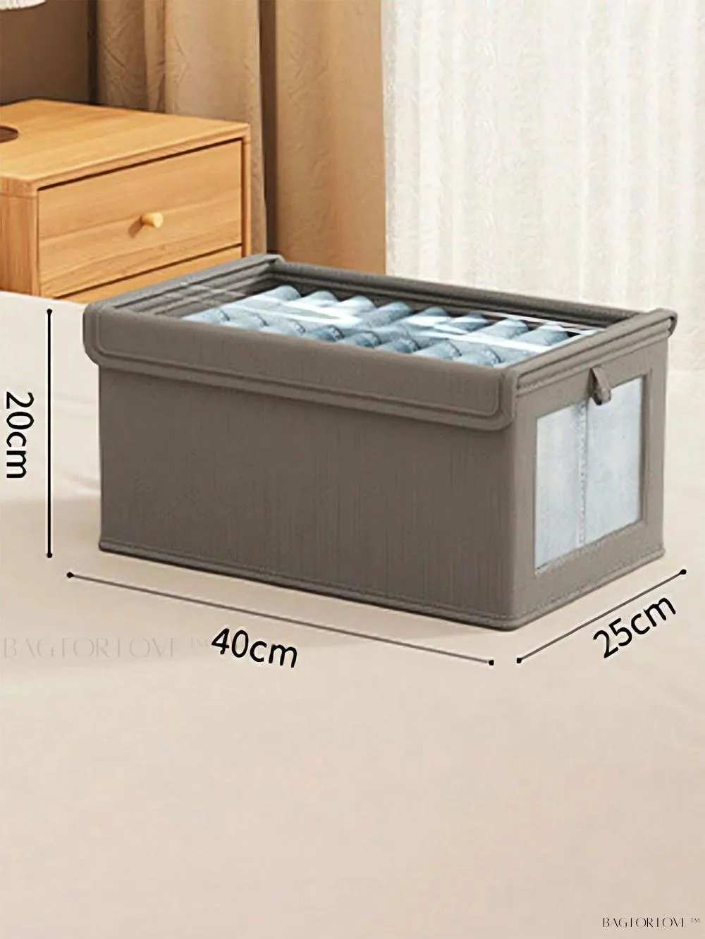 BagForLove - Large Capacity Non-Woven Clothes Packaging Box for Home Use