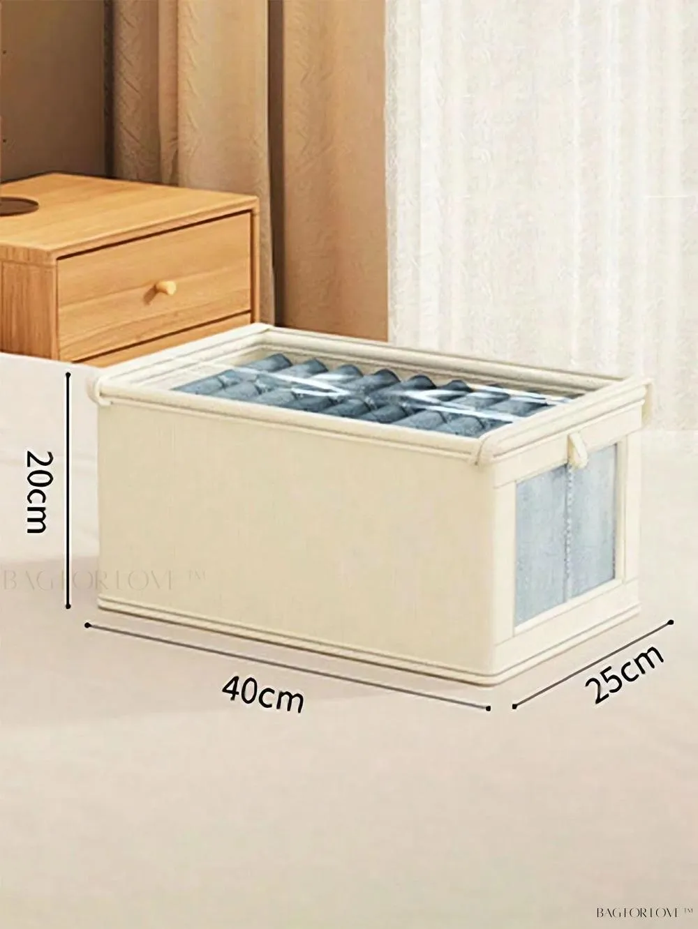 BagForLove - Large Capacity Non-Woven Clothes Packaging Box for Home Use
