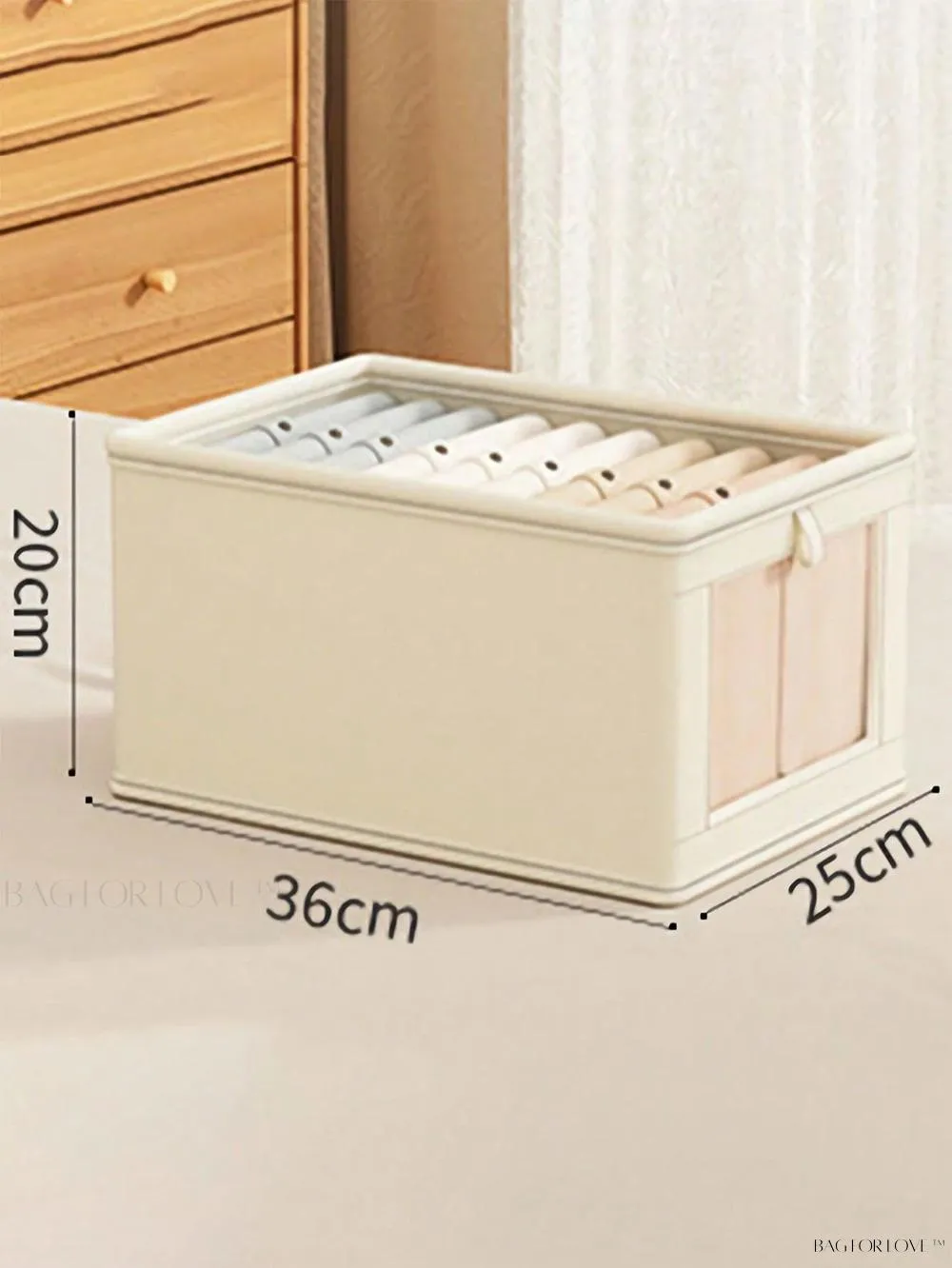 BagForLove - Large Capacity Non-Woven Clothes Packaging Box for Home Use