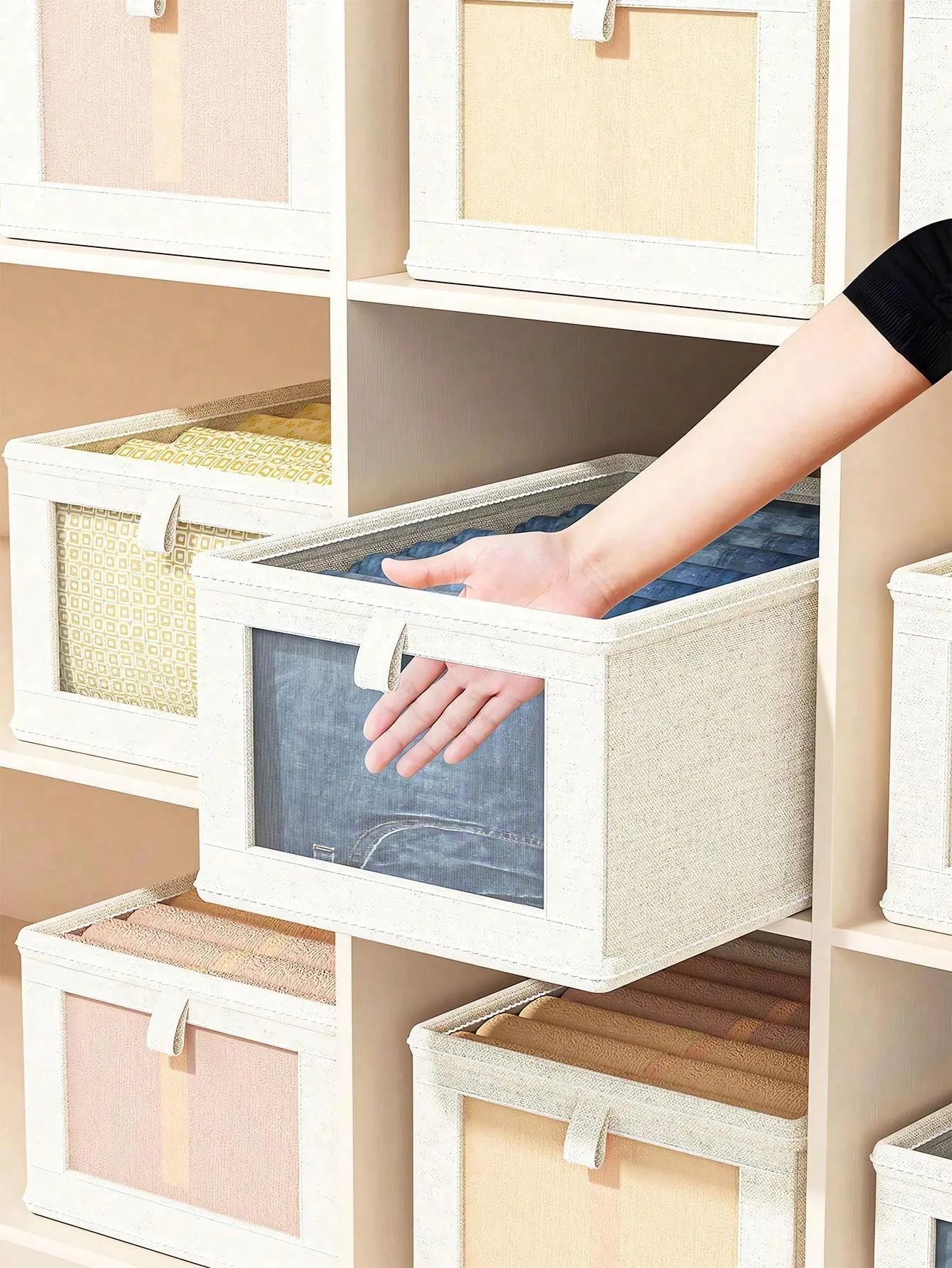 BagForLove - Large Capacity Non-Woven Clothes Packaging Box for Home Use