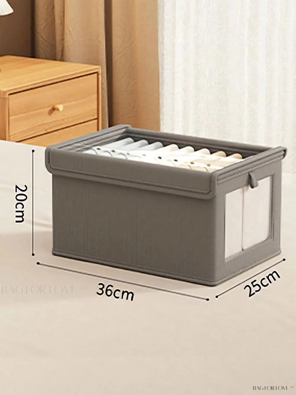 BagForLove - Large Capacity Non-Woven Clothes Packaging Box for Home Use