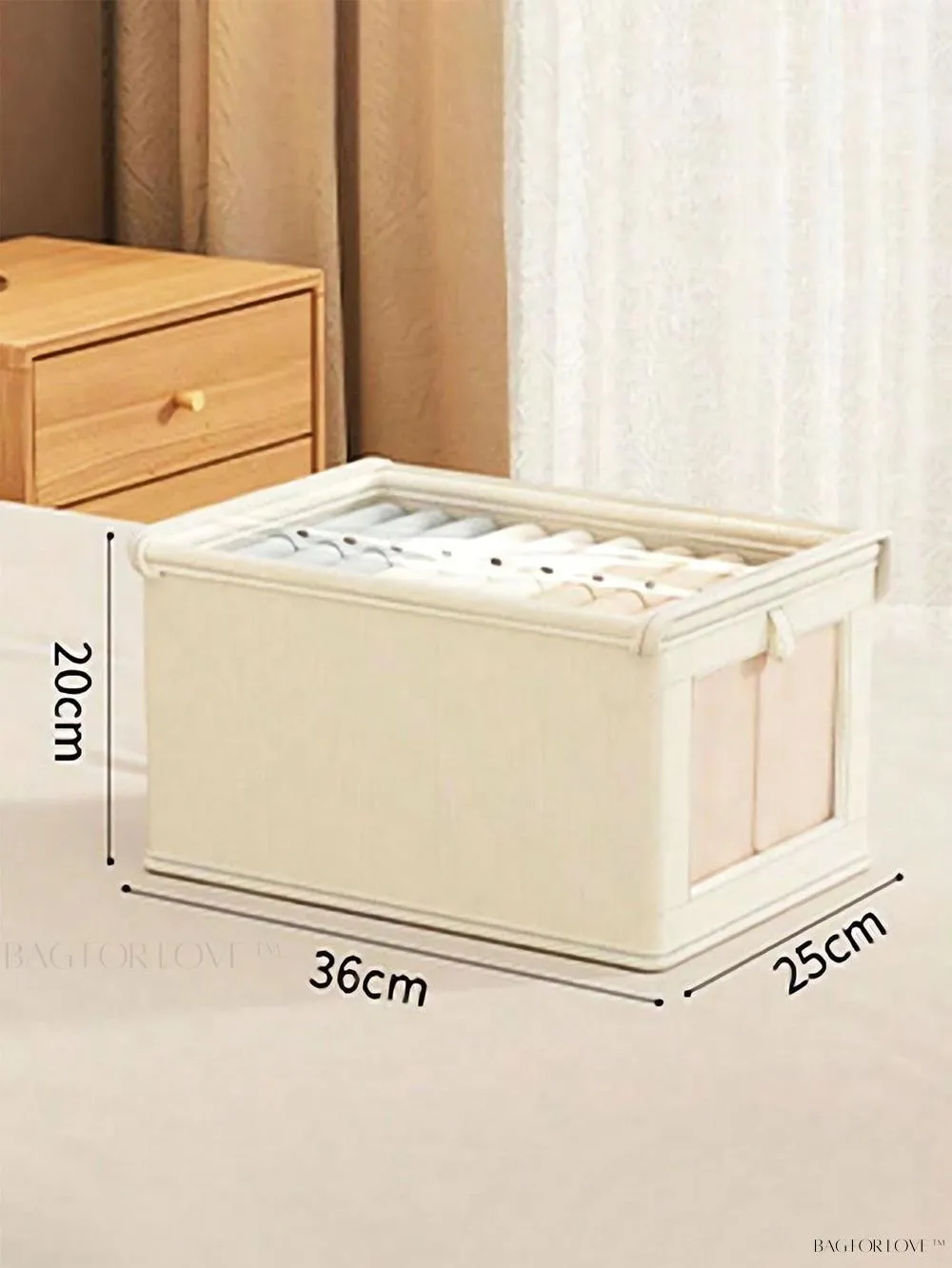 BagForLove - Large Capacity Non-Woven Clothes Packaging Box for Home Use