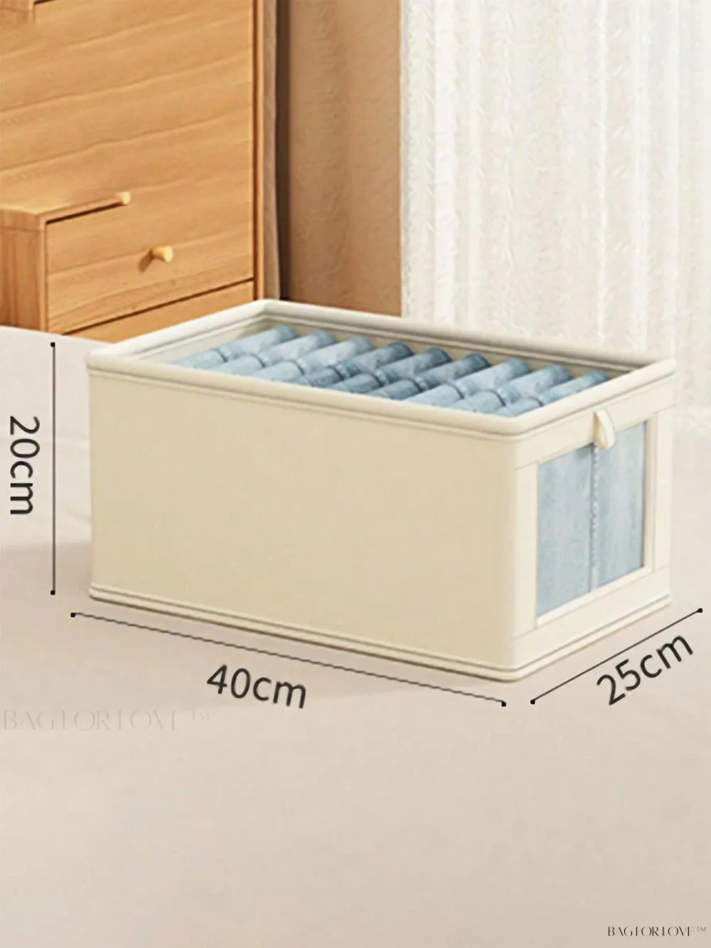 BagForLove - Large Capacity Non-Woven Clothes Packaging Box for Home Use
