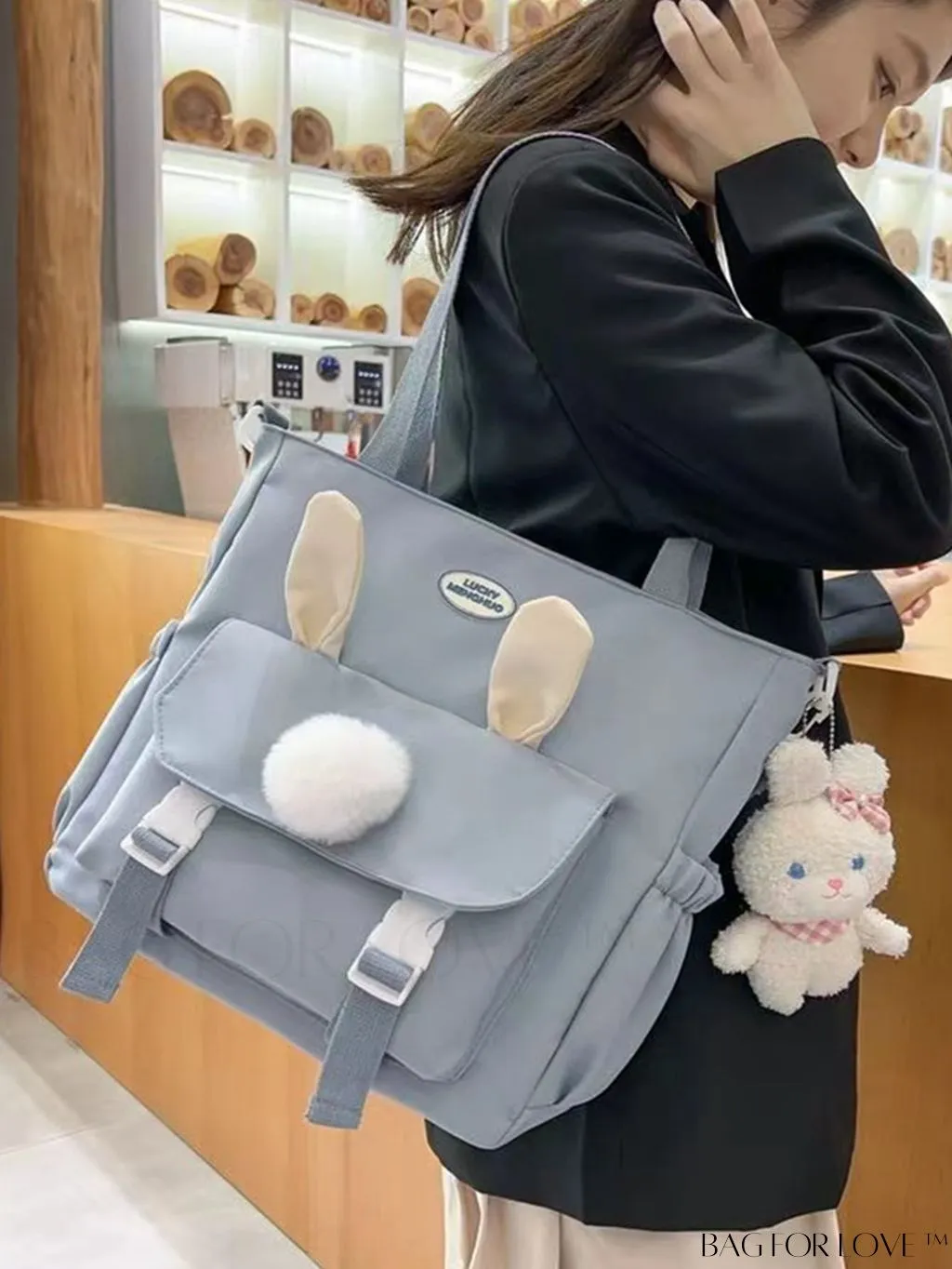 BagForLove - Premium Student Crossbody Bag with Oxford Fabric and Spacious Design