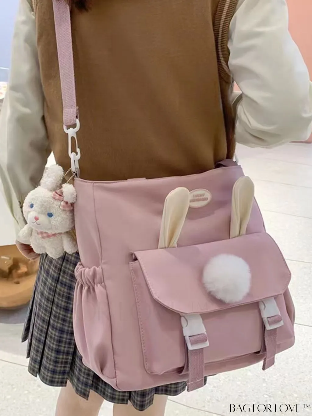 BagForLove - Premium Student Crossbody Bag with Oxford Fabric and Spacious Design