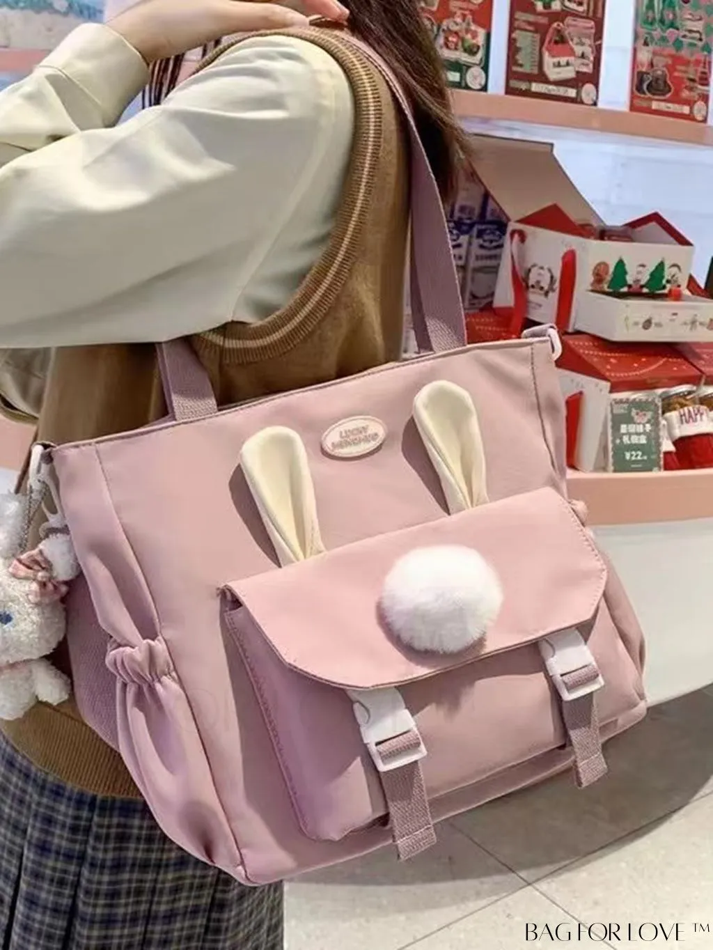 BagForLove - Premium Student Crossbody Bag with Oxford Fabric and Spacious Design