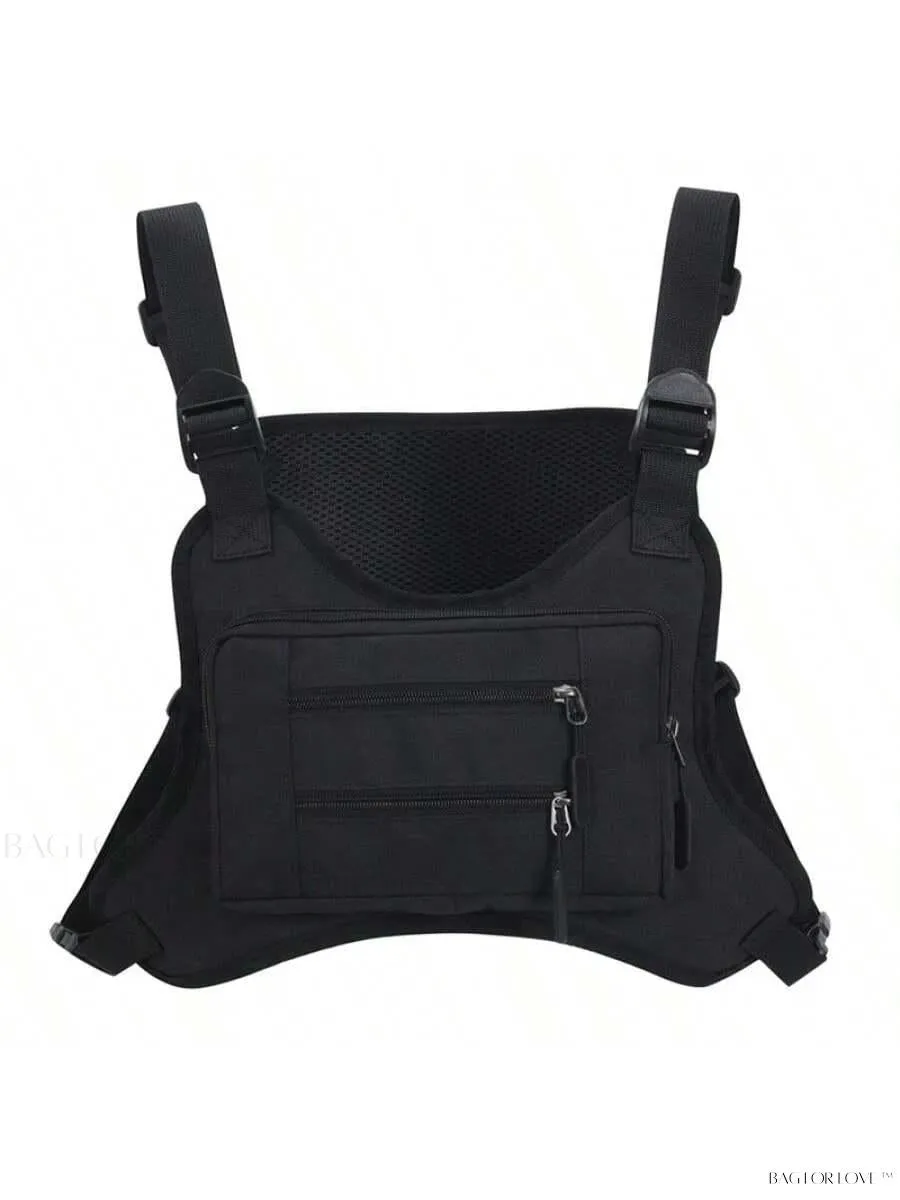 BagForLove - Streetwear-Inspired Chest Rig Vest Bag for Travelers