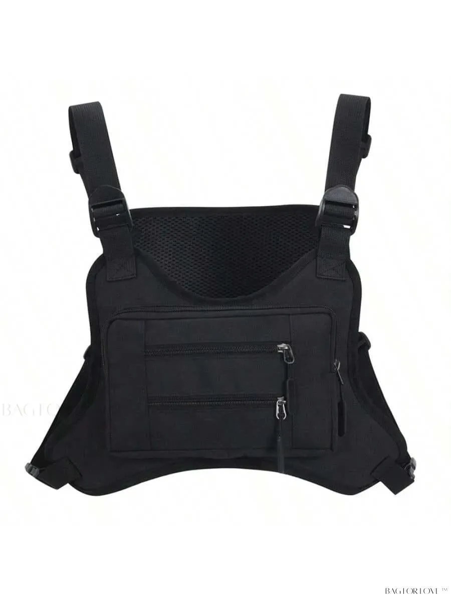 BagForLove - Streetwear-Inspired Chest Rig Vest Bag for Travelers