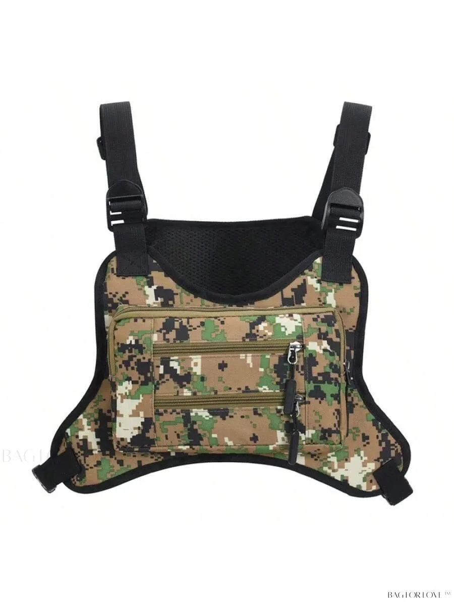 BagForLove - Streetwear-Inspired Chest Rig Vest Bag for Travelers
