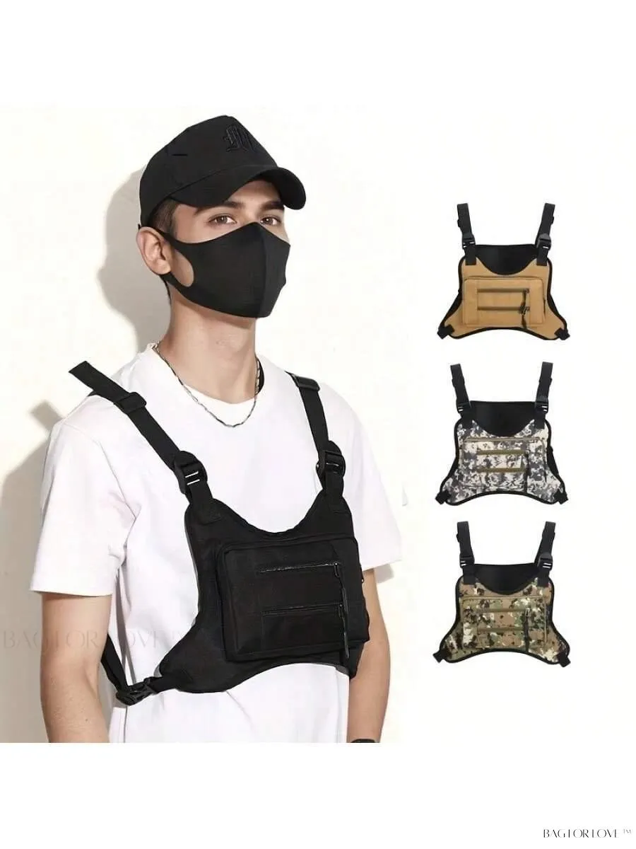 BagForLove - Streetwear-Inspired Chest Rig Vest Bag for Travelers