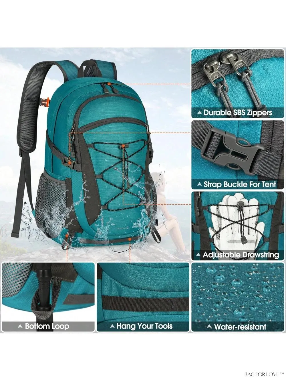 BagForLove - Water-Resistant Adventure Gear Bag