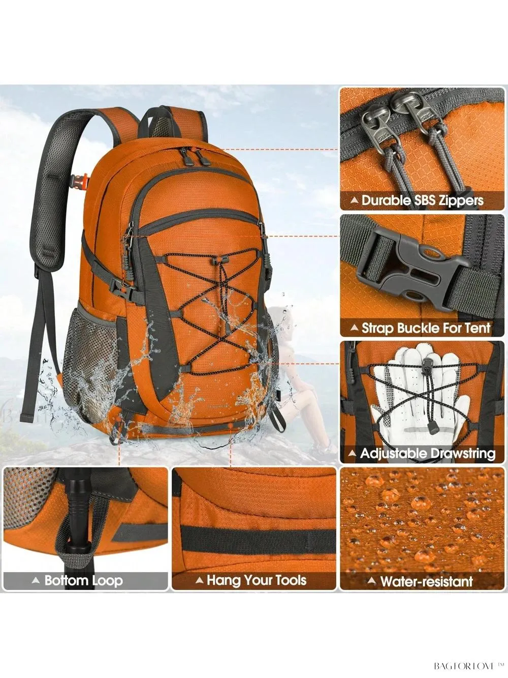 BagForLove - Water-Resistant Adventure Gear Bag