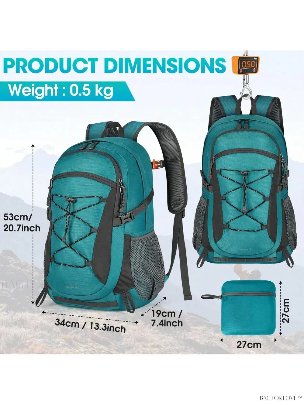 BagForLove - Water-Resistant Adventure Gear Bag