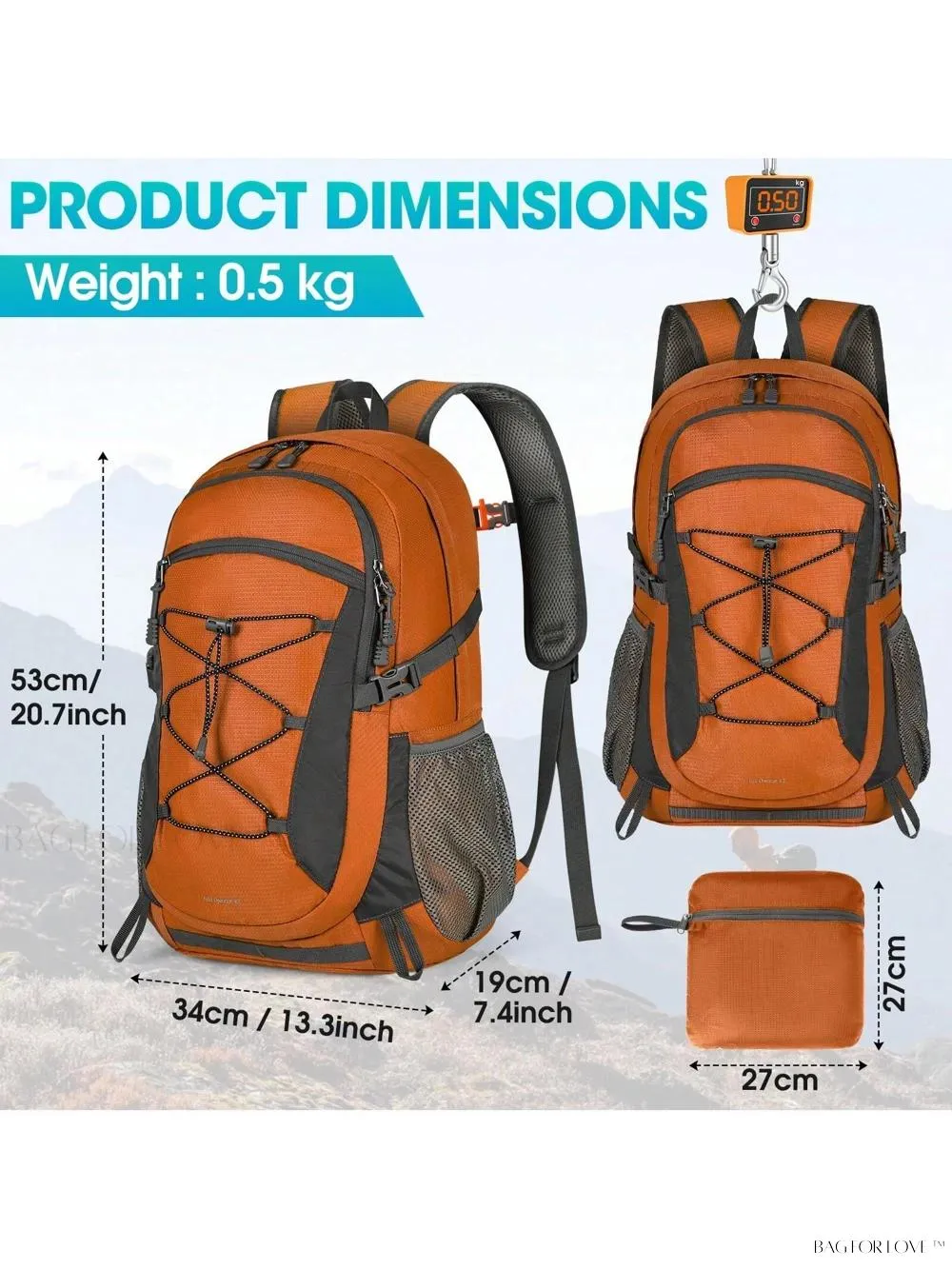 BagForLove - Water-Resistant Adventure Gear Bag