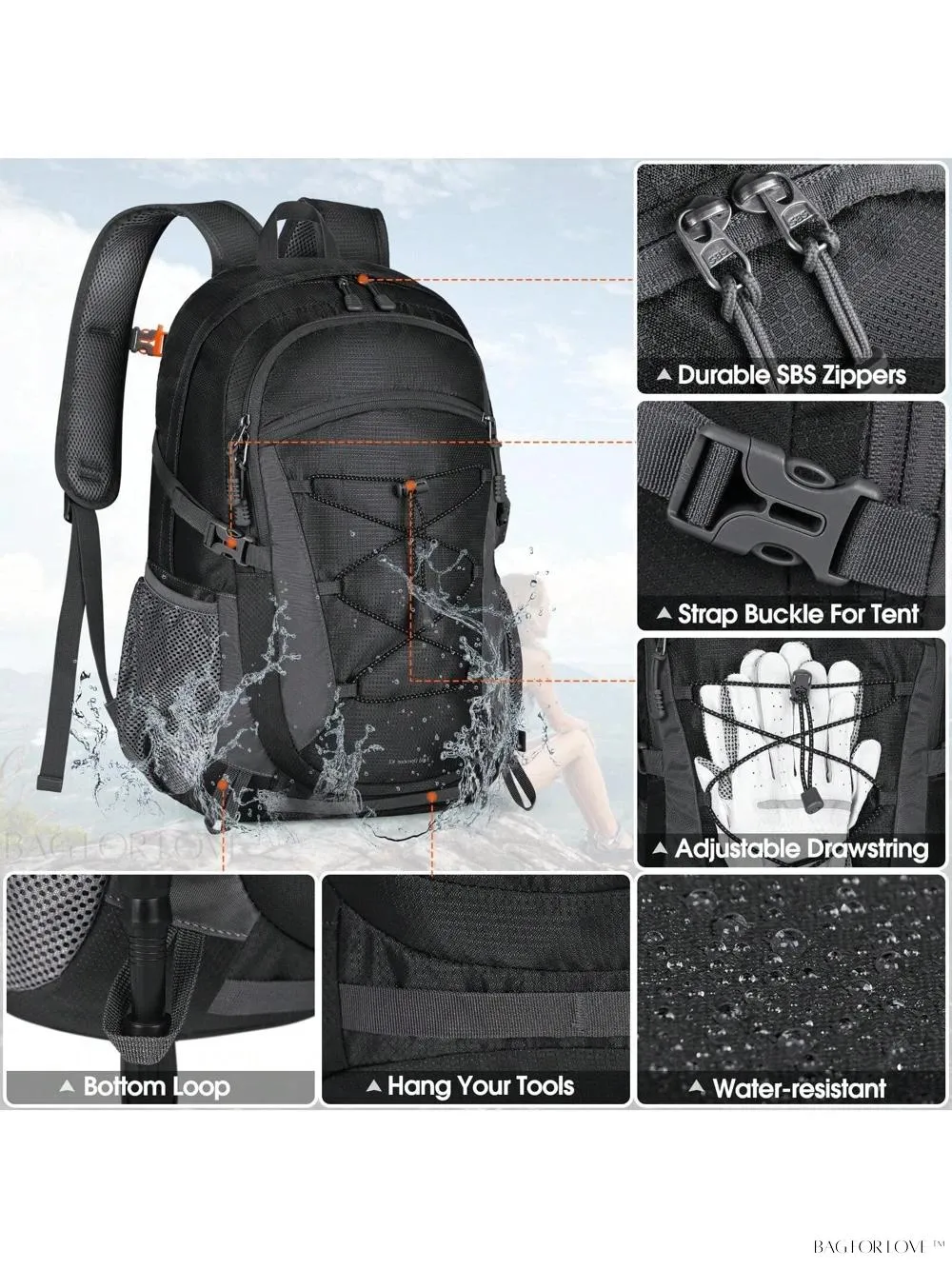 BagForLove - Water-Resistant Adventure Gear Bag