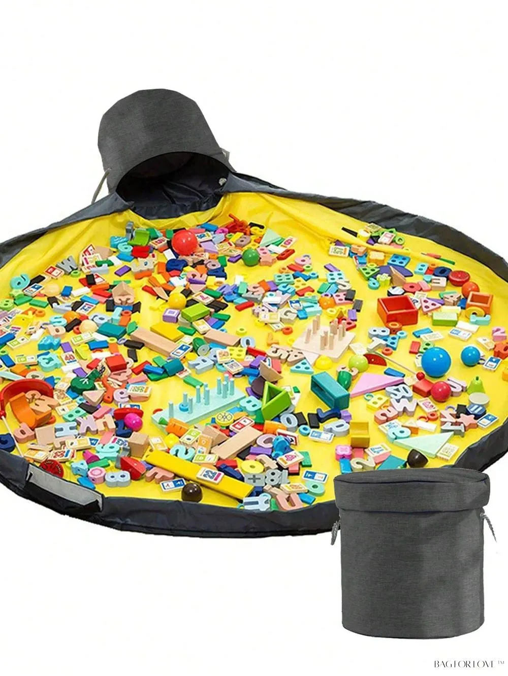 BagForLove - Whimsical Workspace Foldable Toy Box and Play Area