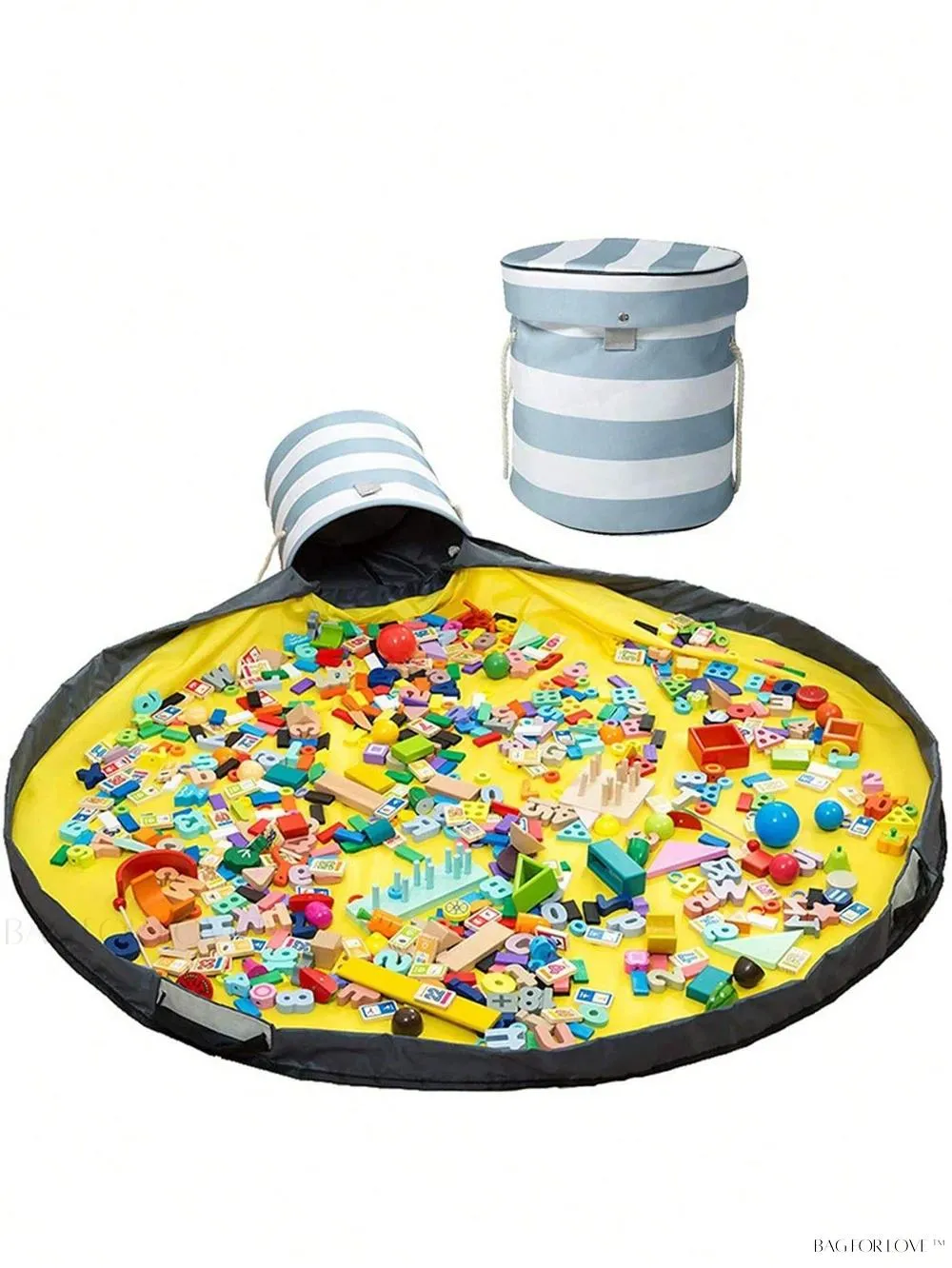 BagForLove - Whimsical Workspace Foldable Toy Box and Play Area