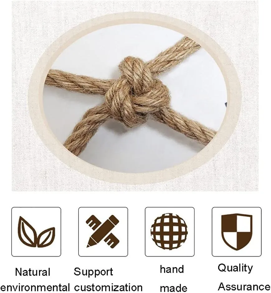 Balcony Net, Children Protection Playground Decoration Netting, Baby Stair Protective Safety Net, Rope Spider cargo net For Trailers Treehouse Rope Netting rope netting (Size : 1×1m/3.28x3.28ft) ( Col