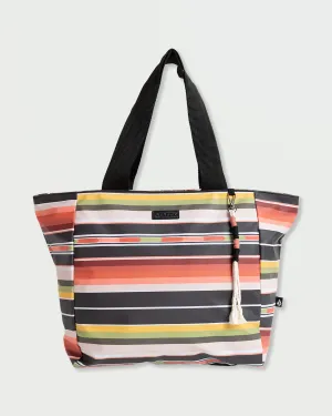 Bay Bae Beach Tote - Multi Black