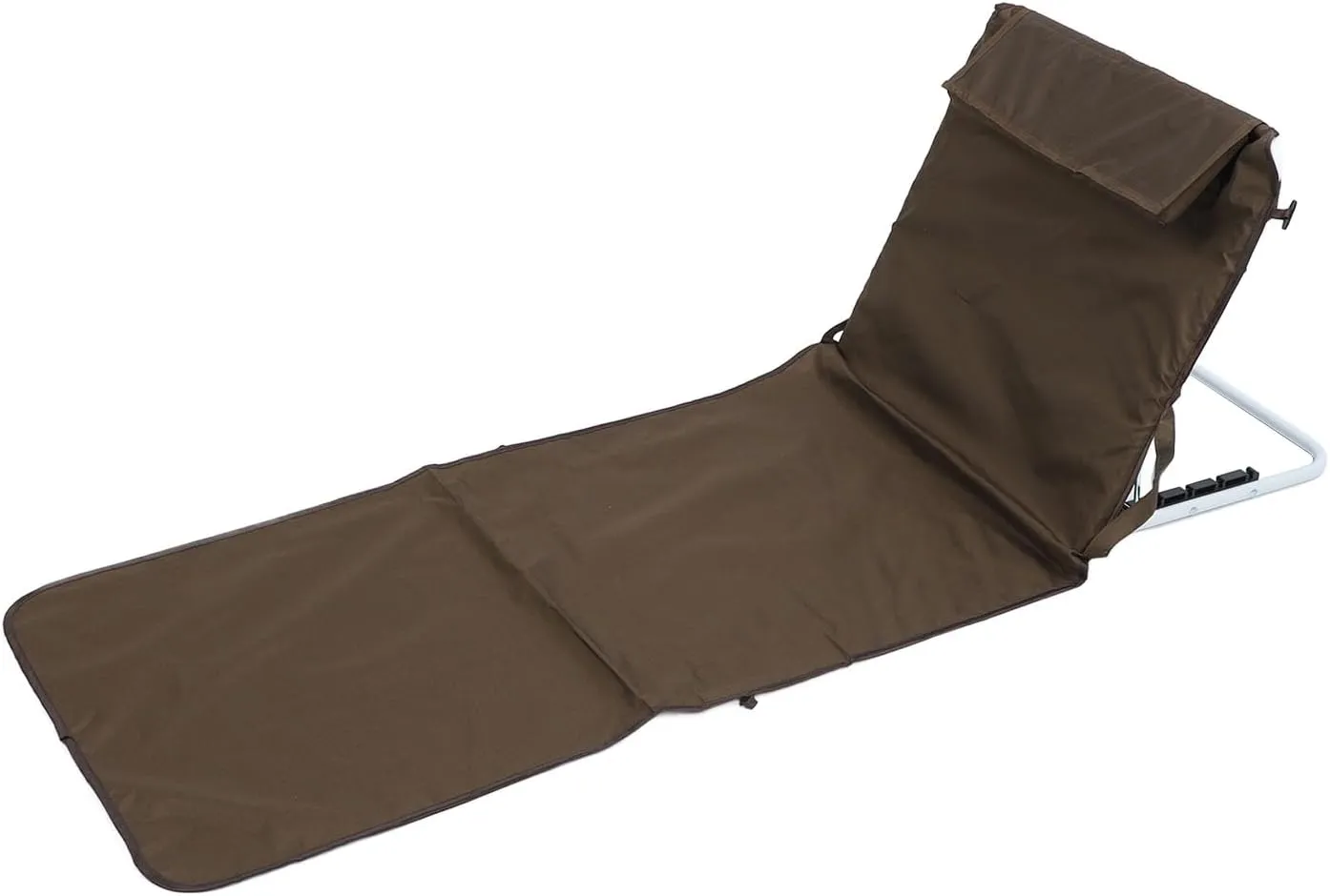 Beach Lounge Chair, Oxford Cloth Folding Portable Adjustable 330.7lb Load Bearing Reclining Beach Mat for Pool Camping