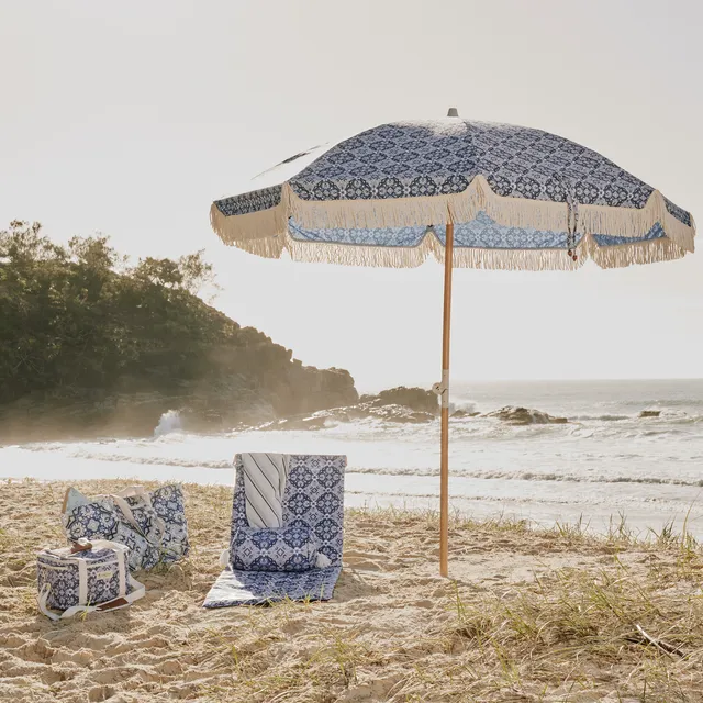 Beach Mat Chair - Bells Beach Blue