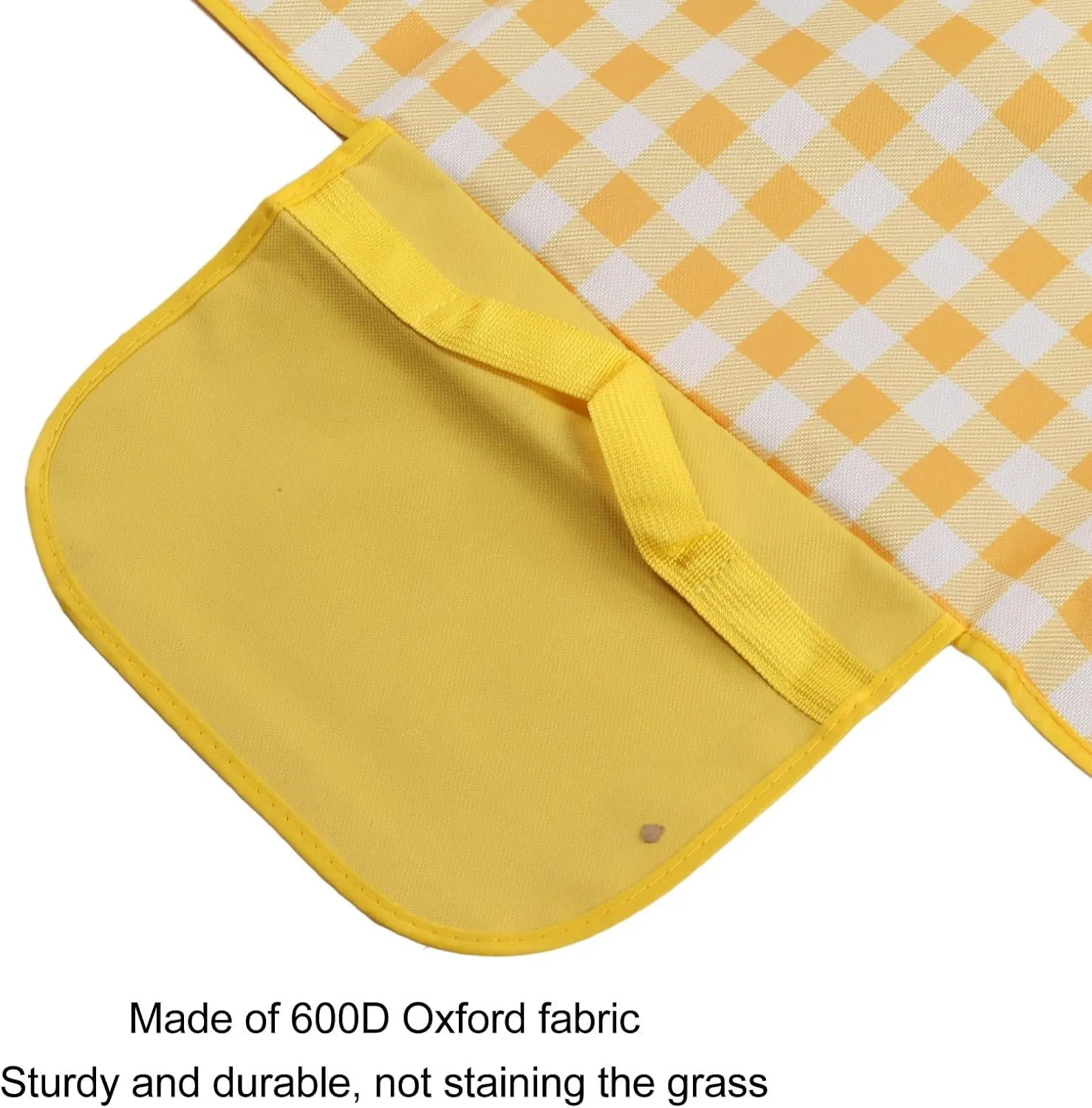 Beach Mat Outdoor Picnic Blanket Foldable Thicken Oxford Cloth Camping Blankets for Family Traveling, Open Air Concerts, (150x200cm / 59.1x78.7in)