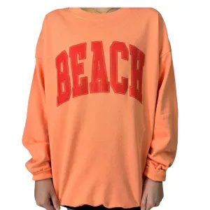 Beach Sweatshirt Orange