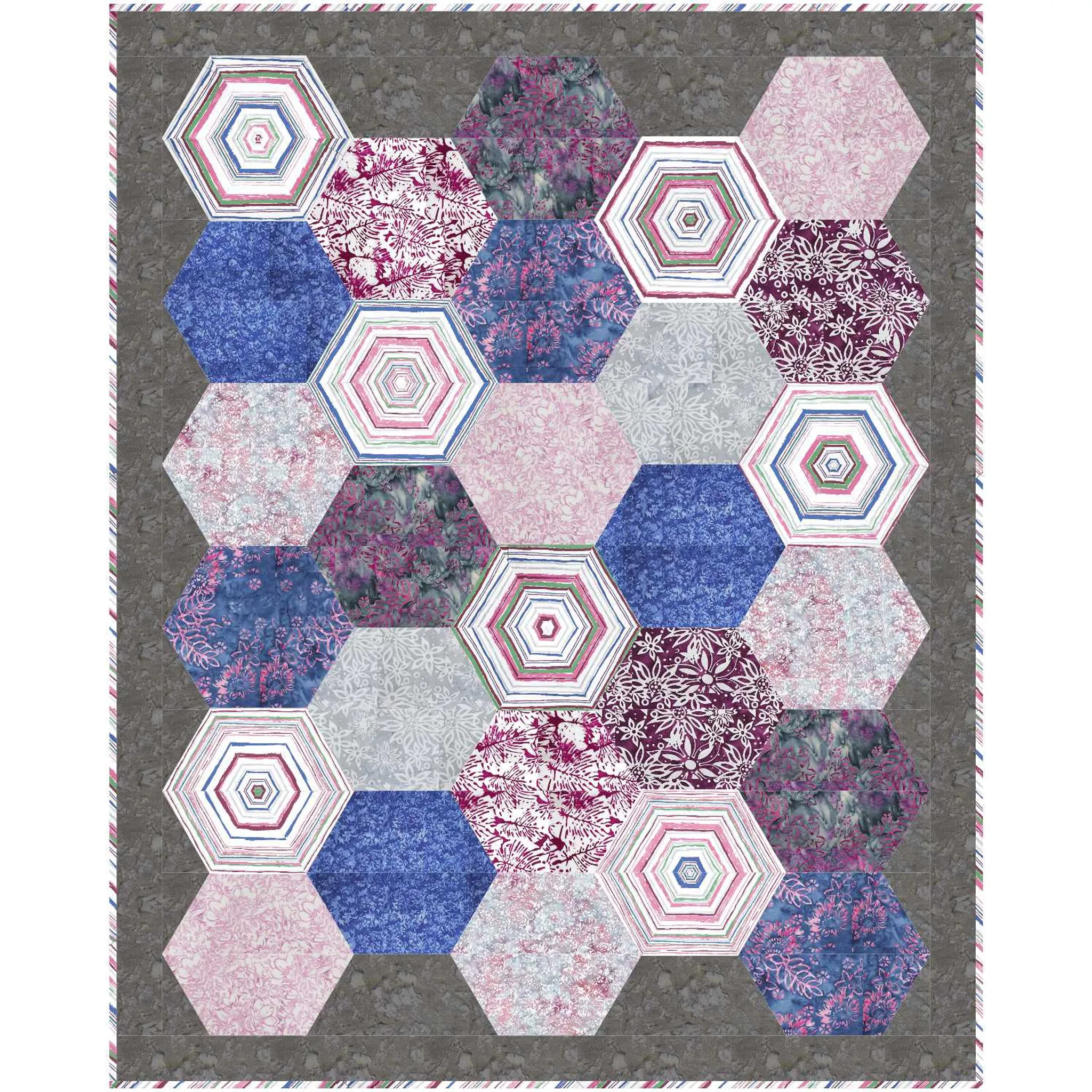 Beach Umbrellas Quilt Pattern PC-237w  - Wholesale Product