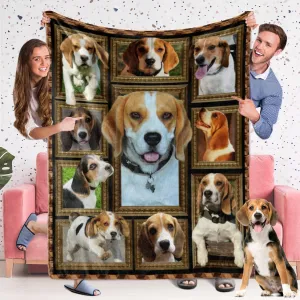 Beagle Blanket for Women, Men, Kids - Soft Cozy Lightweight Throw for Sofa - Dog Lover Gifts