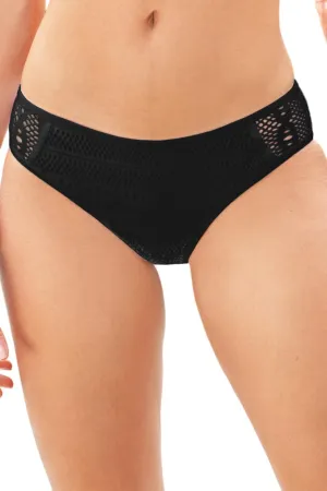 BECCA Color Play Hipster Bikini Bottom, Cheeky Coverage, Swimwear Separates for Women