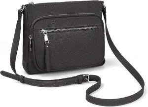 Multi-Compartment Genuine Leather Travel Backpacks