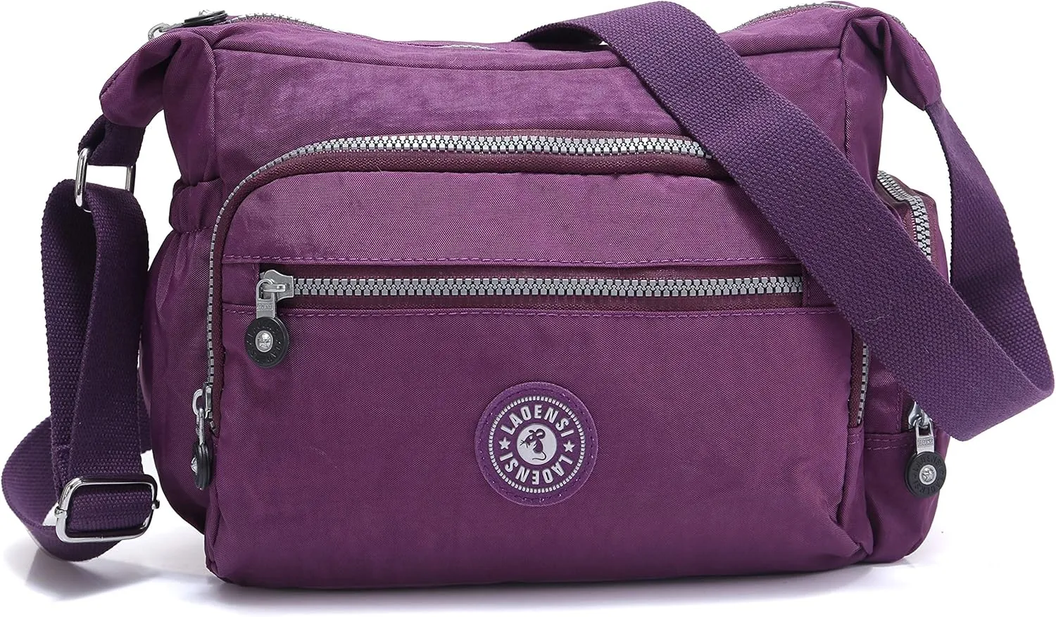 BEKILOLE Crossbody Bag for Women & Girls with Matching Purse – Lightweight Shoulder Bag with Multiple Zipper Pockets