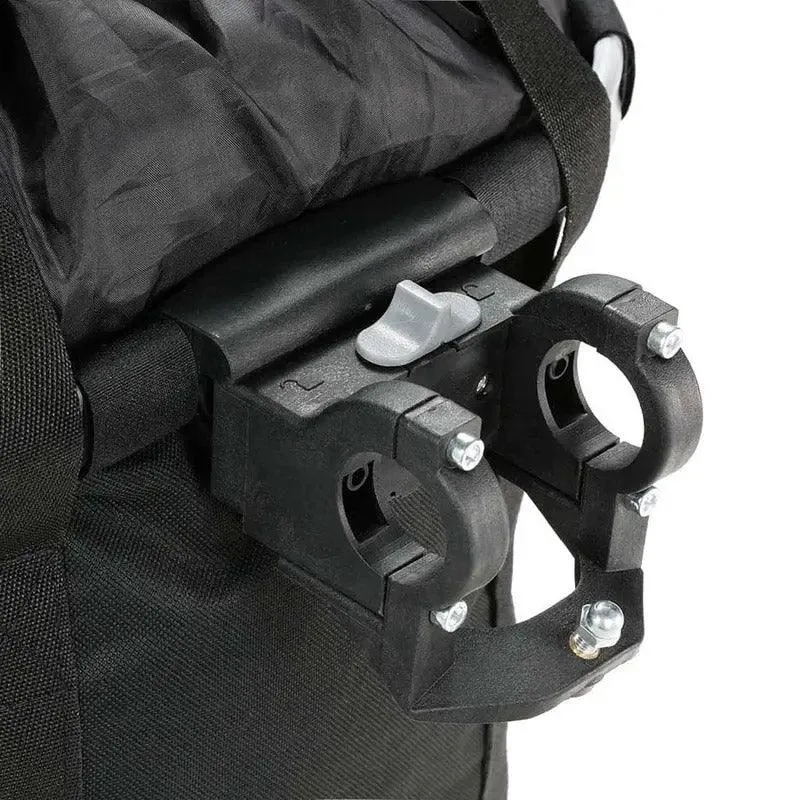 Bicycle Basket Bag Folding Handlebar Storage Carrier Detachable Bike Basket