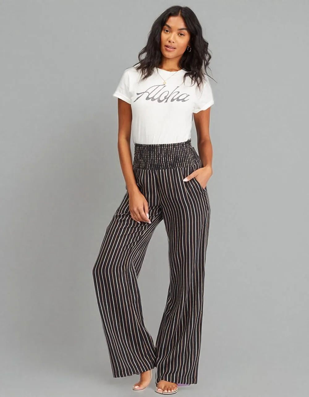 Billabong Women's New Waves Stripe Pant