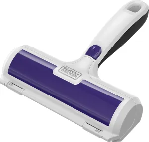 BLACK DECKER Pet Hair Remover, Roller, Remove Dog Hair and Cat Hair Easily (HMSCT0001)