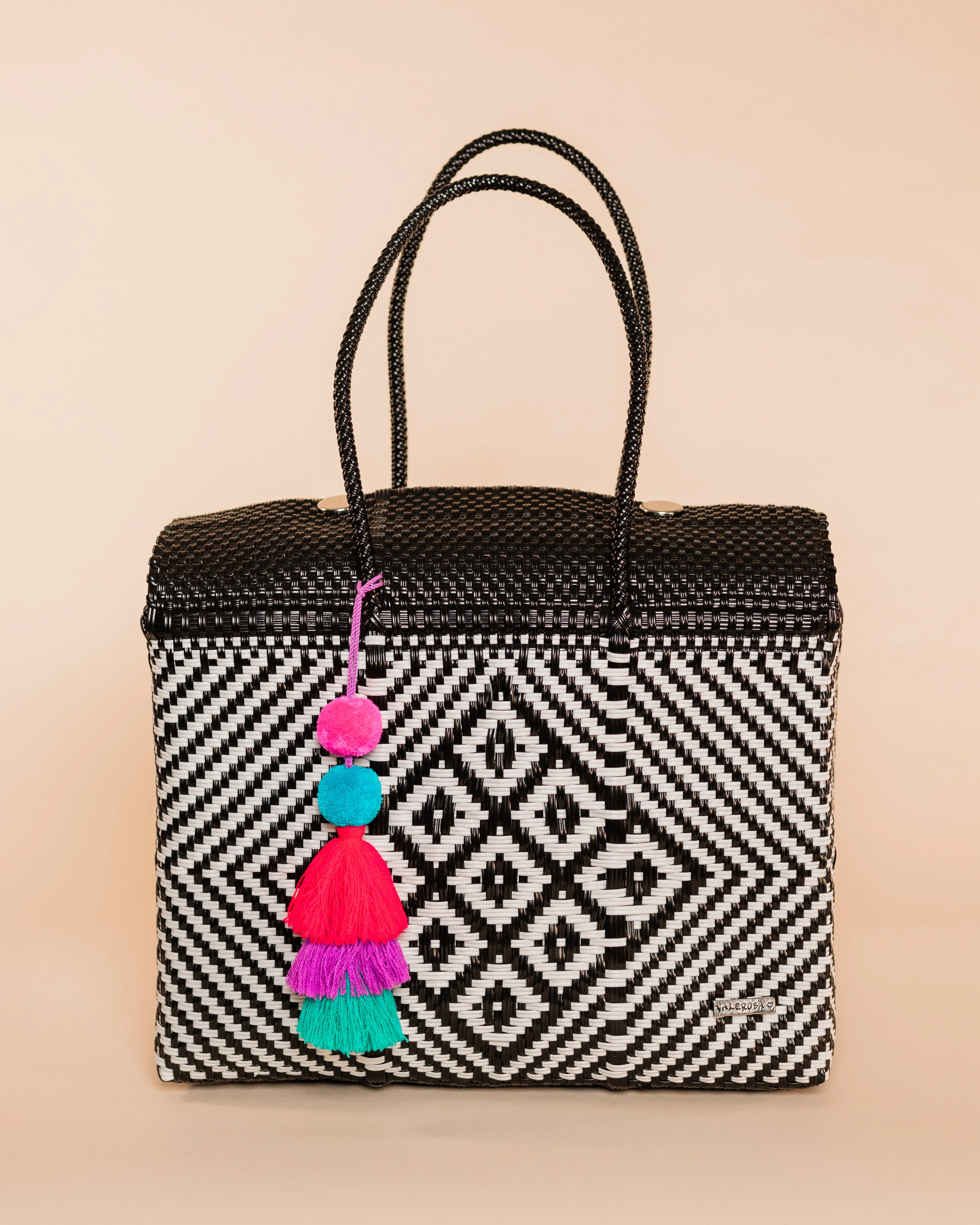 Black Kaleidoscope Overnight Duffle